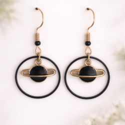 Oorbellen “gold Jupiter”